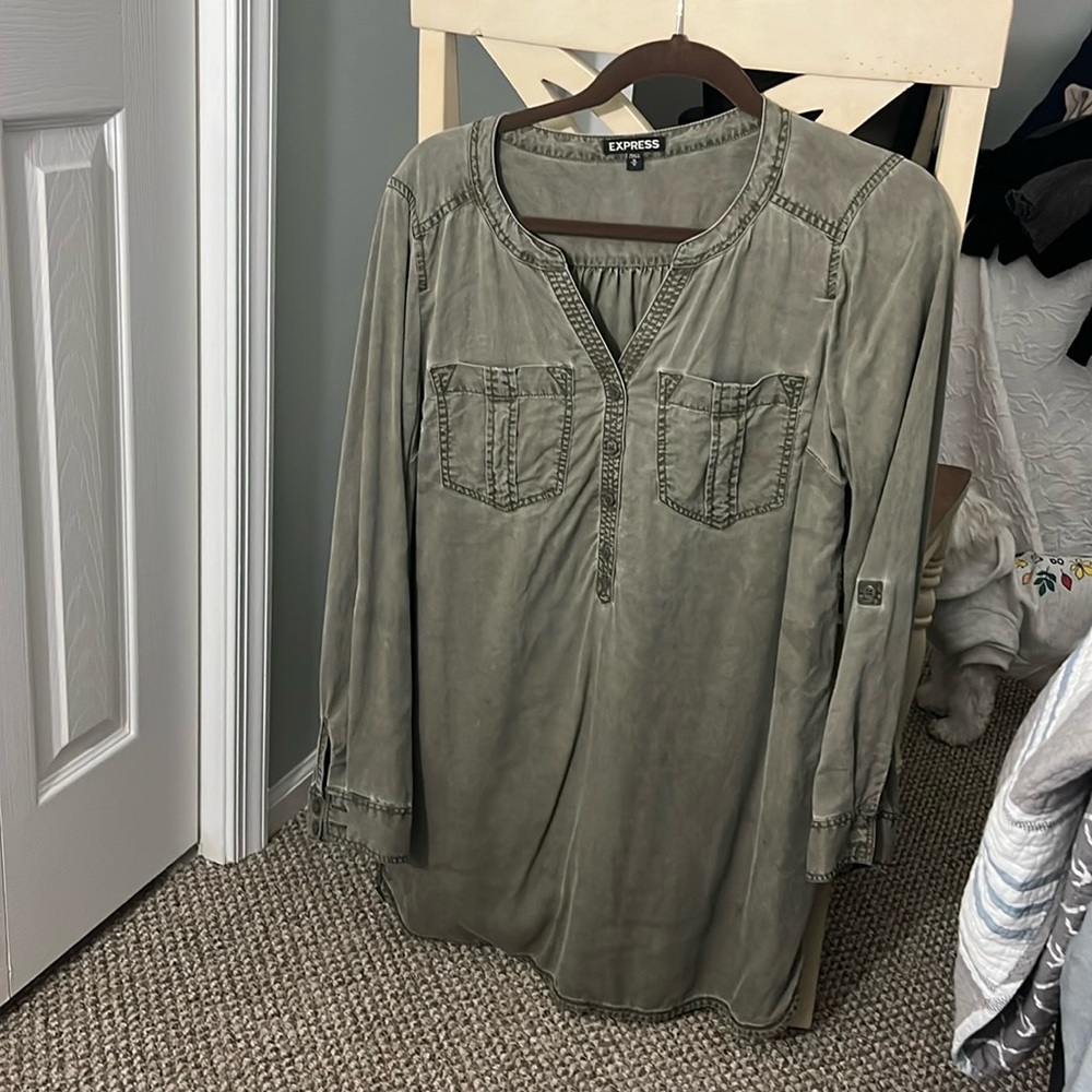 Express Green Dress